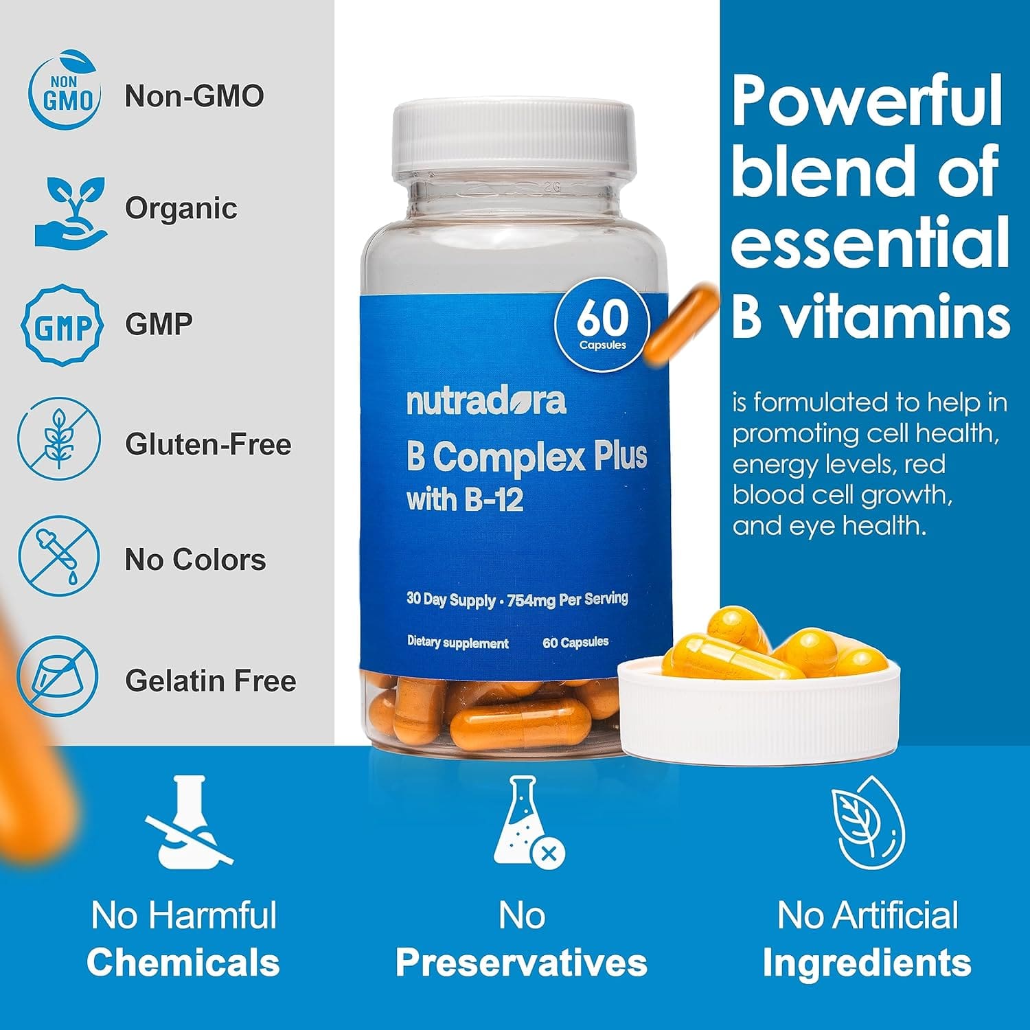 B Complex Plus with B-12 - Image 4